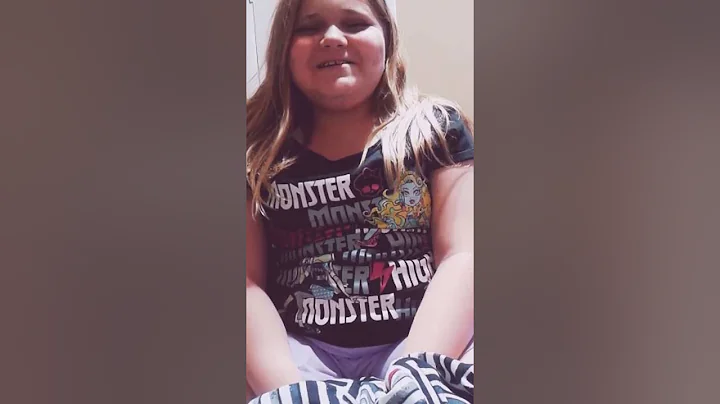 My daughter Allison singing a song called NO by Me...