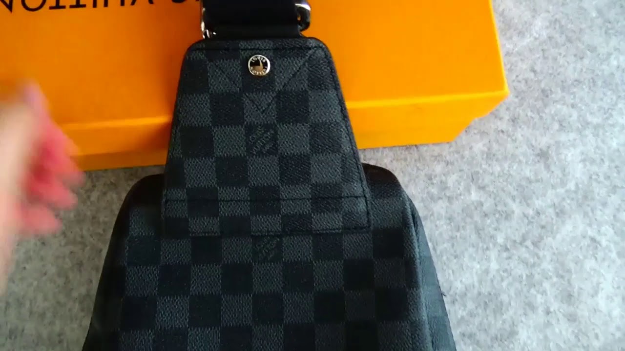 LVOUIS VUITTON N41720 VENUE SLING BAG  LV MEN CROSSBODY BAGS UNBOXING  REVIEW 