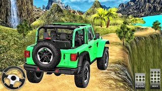 Offroad Jeep Driving Simulator - Luxury SUV 4x4 Prado Stunts - Best Android GamePlay #2 screenshot 3