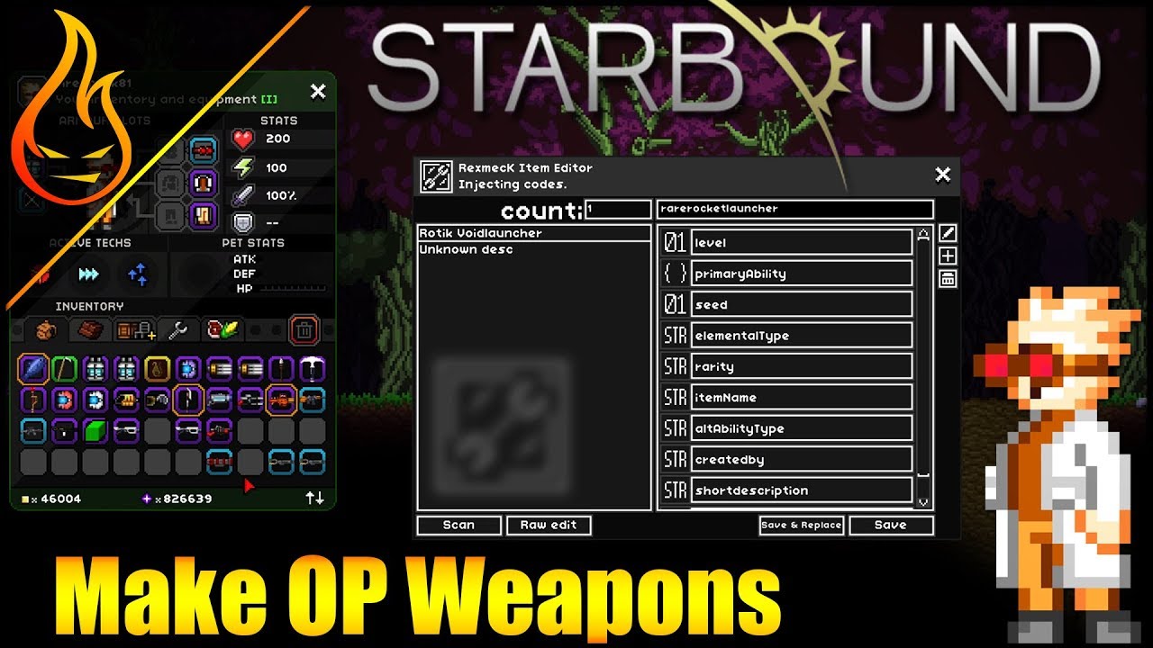 Item editor 1.20. Starbound русификатор. Starbound меню. Старбаунд ID оружия. Портал Starbound.