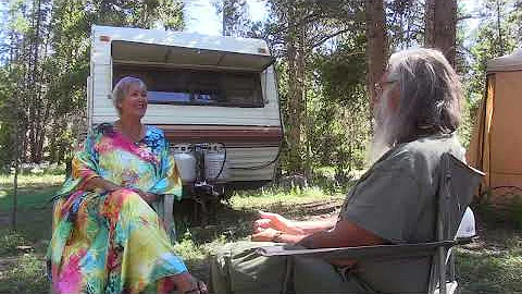 Kathy Living in a $2500 Used Trailer.