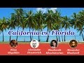 Калифорния vs Флорида: Сравнение жизни #1