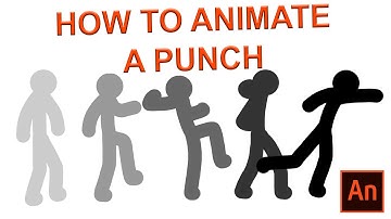 How to make a stickman punch animation in Adobe Animate (like Alan Becker)