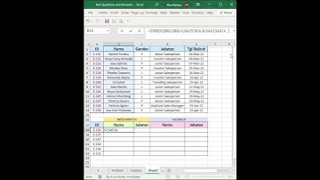 Paham index match dan vlookup dalam semenit  #exceltips #exceltutorial #exceltest