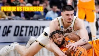 Purdue vs Tennessee (Elight eight)(insane game!)🏀