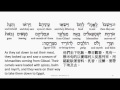 Genesis 37 hebrew interlinear audio bible 
