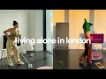 A Week Living Alone in LONDON | I Got A Mirror!!, Traveling Alone, Deep Cleaning