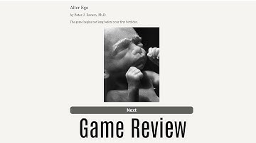 Alter Ego - Game Review with Gameplay