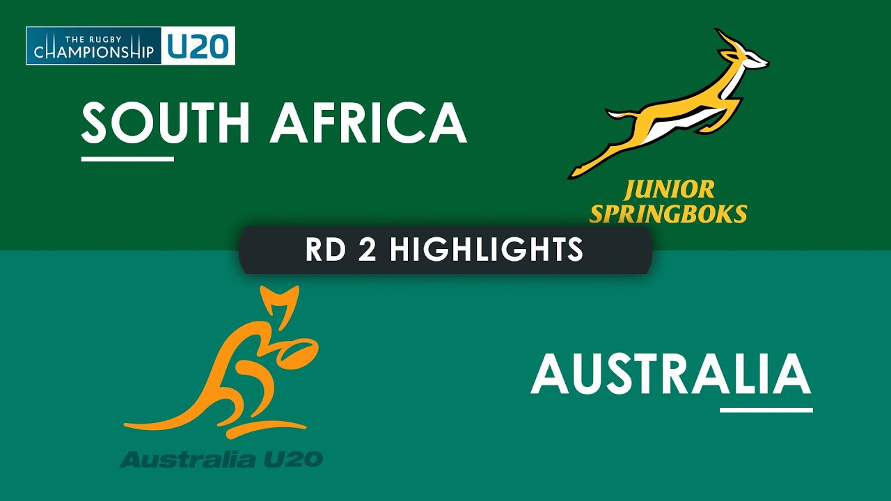 HIGHLIGHTS | SOUTH AFRICA v AUSTRALIA | The Rugby Championship U20 2025 ...