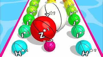 A-Z Run 🔵🟡❤️ MAX LEVELS All Levels Gameplay Walkthrough Android, iOS BIG UPDATE!!!