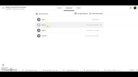 How do I work in classroom and how do I enter quizizz website?