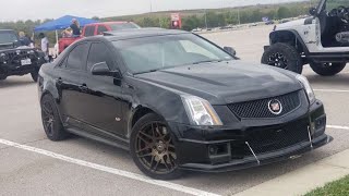 CTS-V vs CAMARO SS!!!