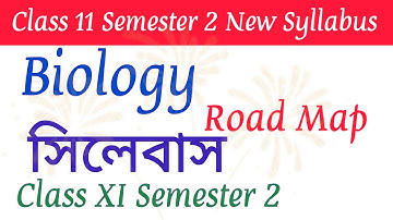 WBCHSE Class 11 Biology Semester 2 | Detailed New Syllabus Explanation 2024