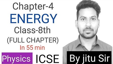 Physics/ICSE/Class 8th/Chapter 4/ENERGY