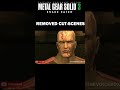 Mgs3 cut-content