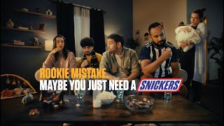 SNICKERS ROOKIE MISTAKE - COMMERCIAL FOR SNICKERS