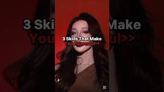 3 skills that make you quietly powerful… 👀 #shorts #mindset #selfcontrol