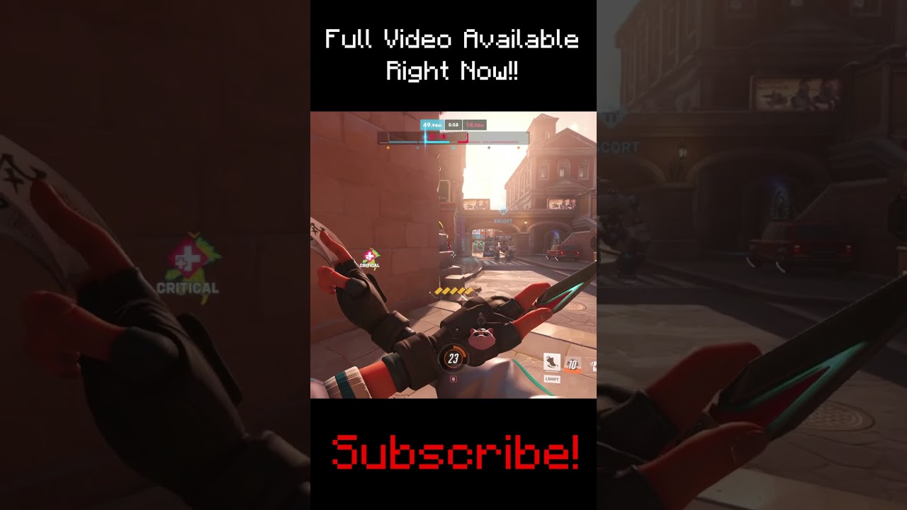 Funny Overwatch Moments #shorts #overwatch2