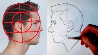 Head Proportions Part 2- Draw Faces in The Side View Art