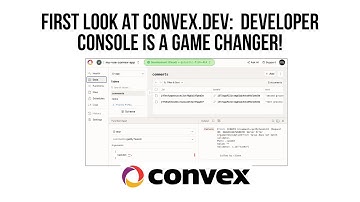 First Look at Convex: This Backend Platform