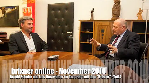 Brixner 250: Arnold Schuler und Luis Durnwalder