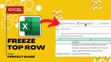 How To Keep The Top Row Visible While Scrolling Down In Excel (Easy Guide)