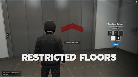 [QBCORE/ESX] V-Elevator An interactive elevator with a custom Ui Qb-target and Ox_Target Compatible