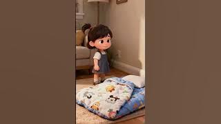 Mimi Tidur Di Ruang Tamu #cartoon #kartun #animasi #shorts