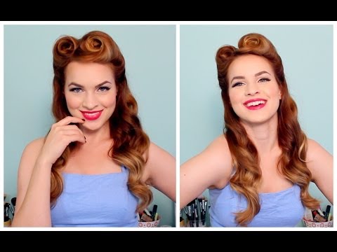 1940 S 50 S Pinup Hair And Makeup Youtube