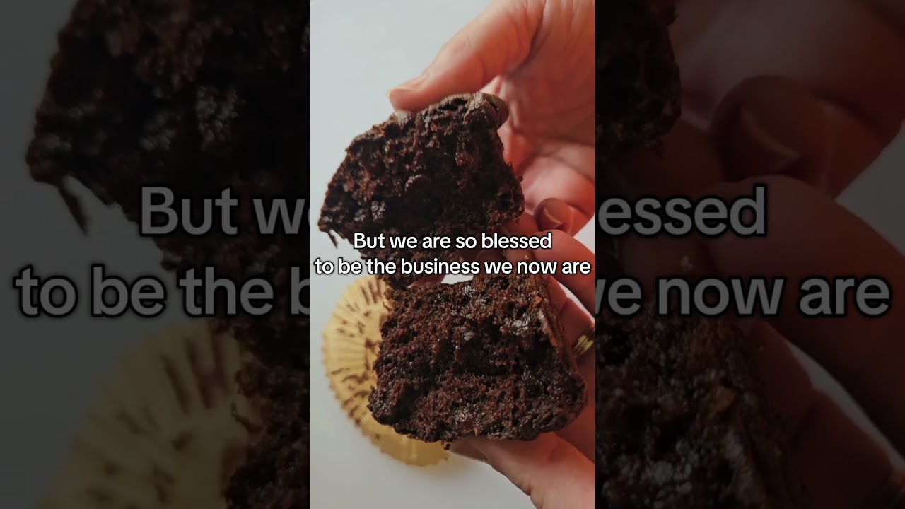 Today, he is 1300 days sober. #wedorecover #muffins #doublechocolate #lemon #smallbusiness #bakery