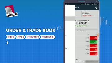 Monitor Your Order And Trade Book Online With 5paisa Trading App: Tutorial in Hindi