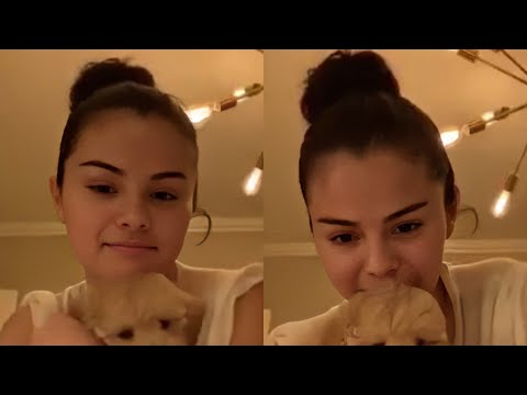 selena-gomez-talks-about-coronavirus,-her-new-puppy-and-being-in-quarantine-(march-23,-2020)
