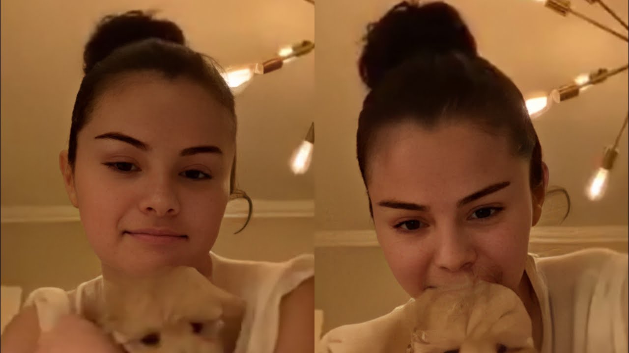 Selena Gomez talks about Coronavirus, her new puppy and being in quarantine (March 23, 2020)