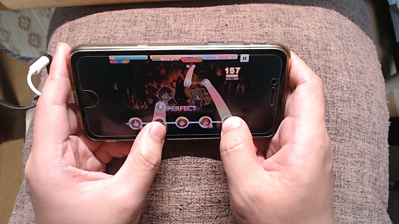 デレステ Master 手元 親指 フルコン 堕ちる果実 Youtube