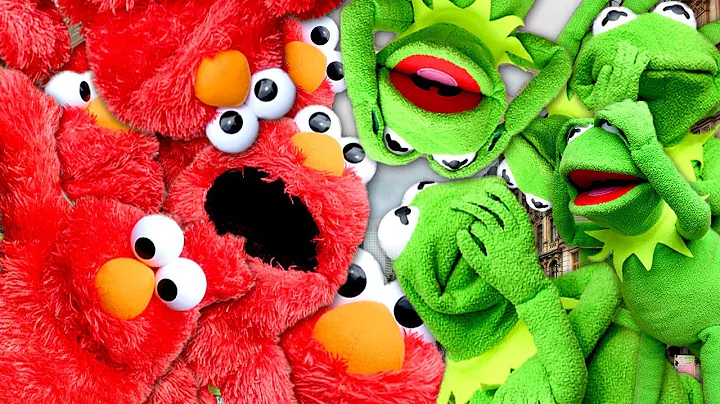 YOU LAUGH YOU LOSE! Elmo and Kermit The Frog Meme Compilation!