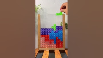 PART 319 || Aesthetic Tetris ASMR 🎨 | Wooden Blocks + Nature Vibes