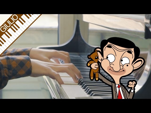 Mr. Bean Animated Theme Song (Piano Cover) class=