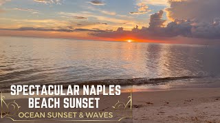 Spectacular Naples Beach Sunset