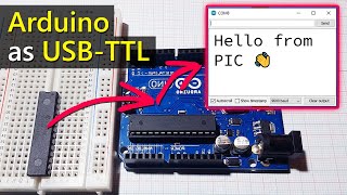 Using Arduino as USB to TTL converter