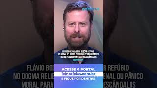 Flávio Bolsonaro vai buscar refúgio no dogma religioso, populismo penal ou pânico moral