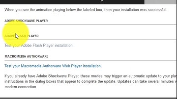 How to Check Flash Player is Installed on your Browser