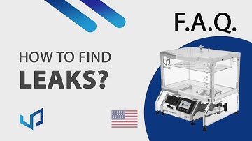 What is a vacuum chamber used for in packaging leak testing?