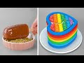 Fancy Colorful Cake Decorating Ideas | Amazing Cake Decorating Tutorials You'll Love | So Tasty Cake