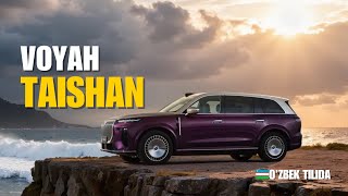 Voyah Taishan - Qimmat Korinish, Sodda Salon Maxmud Sobirov