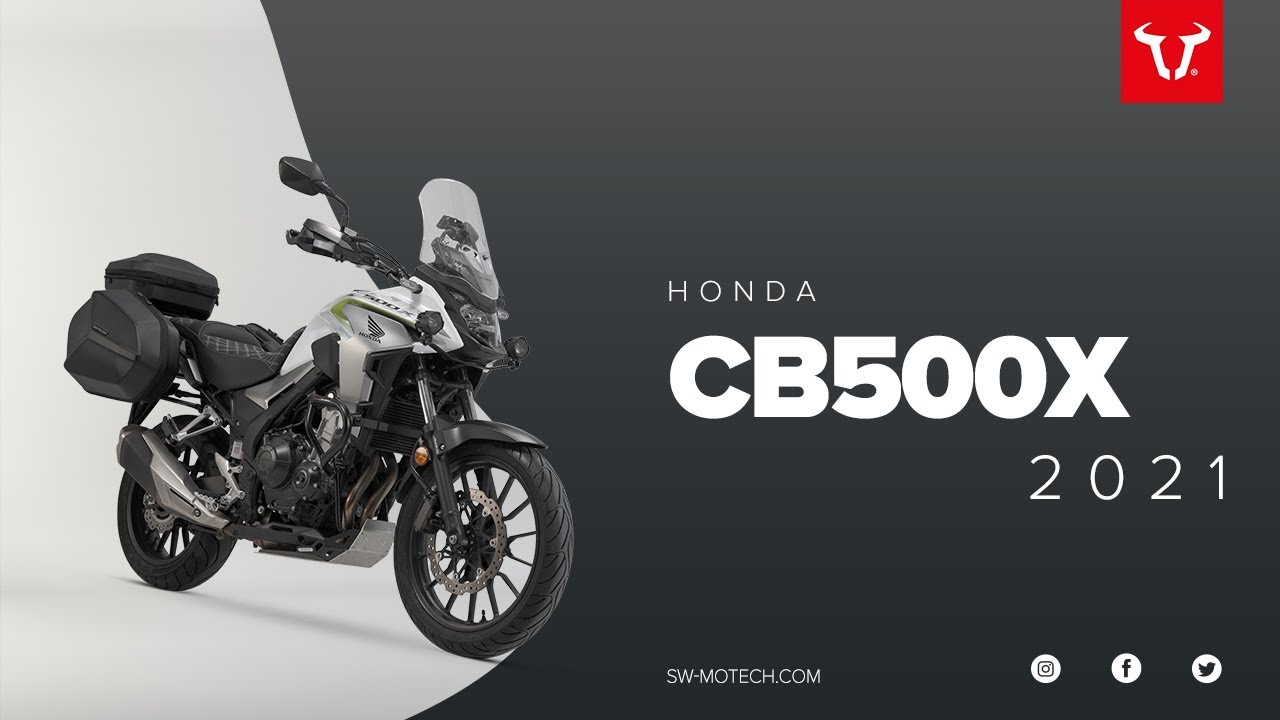 Honda CB500X - High-quality accessories from - YouTube