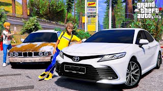 ОПЕРСКАЯ ЕЗДА В GTA 5  КУПИЛ ОПЕРСКУЮ ТОЙОТУ КАМРИ С ПРОБЕГОМ НА АВТОРЫНКЕ! ШАШКИ НА КАМРИ! ВОТЕР