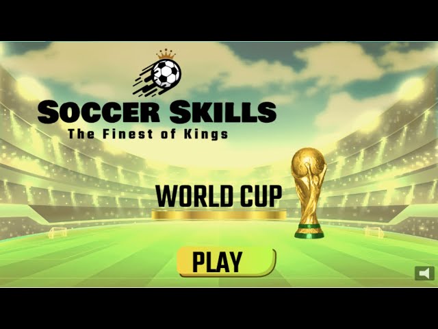 Playing Soccer Skills World Cup on Poki 