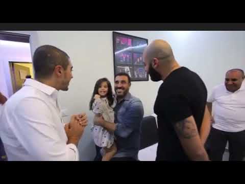 مفاجأة كاظم الساهر في عيد ميلاده