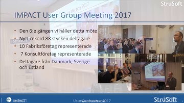 IMPACT User Conference 2017 - Live Stream - Precast Concrete Software