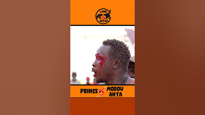 Prince Vs Modou Anta BLESSURE GRAVE🩸🥊 #luttesénégalaise #lamb #prince #modouanta #senegal